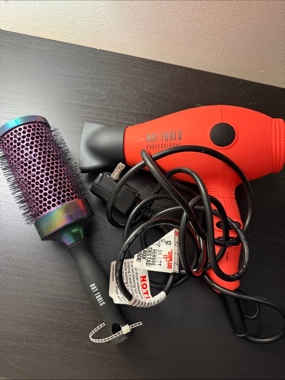 Hot Tools Professional Red Hair Dryer - Lightweight Styling Dryer